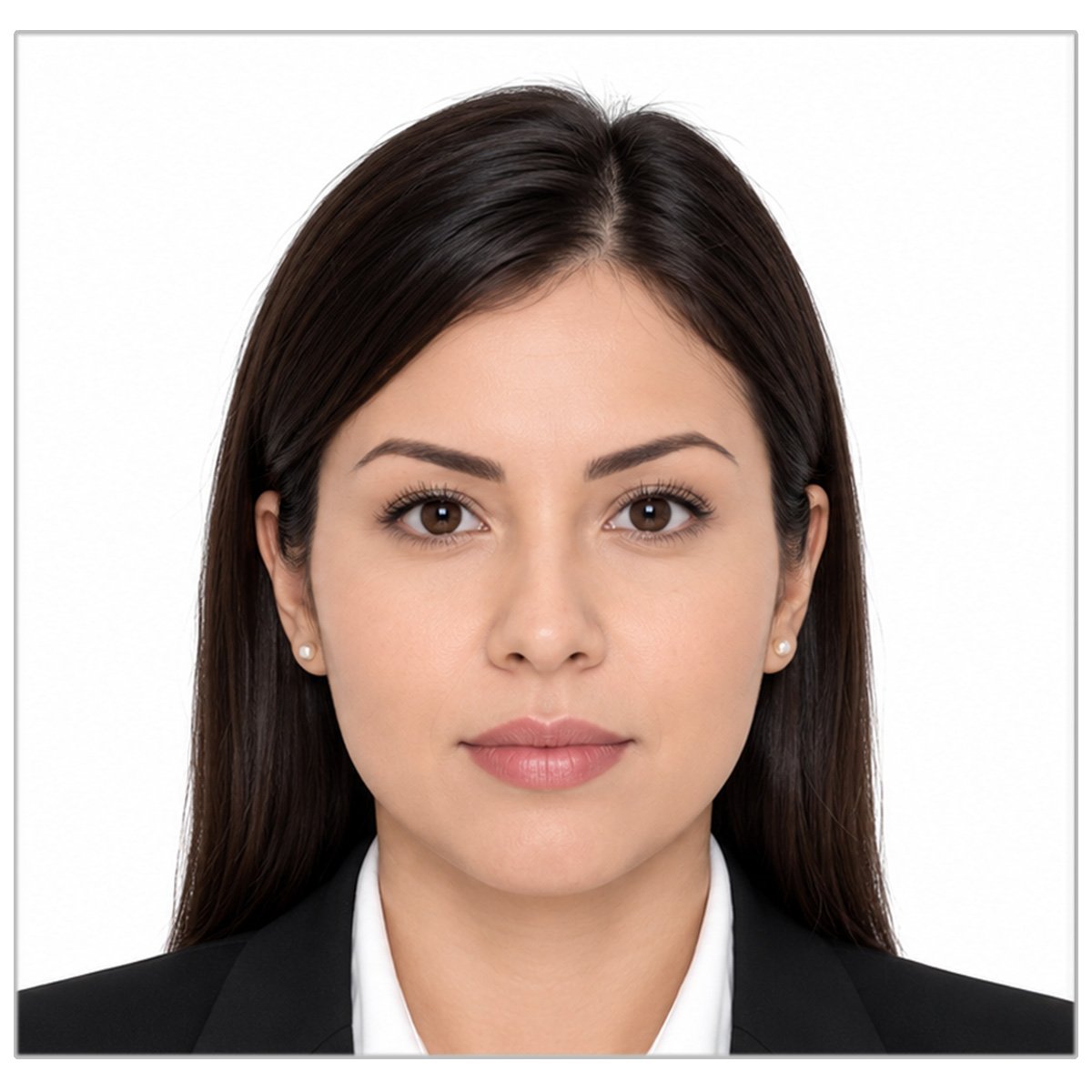 Fotografía Tamaño Visa Americana