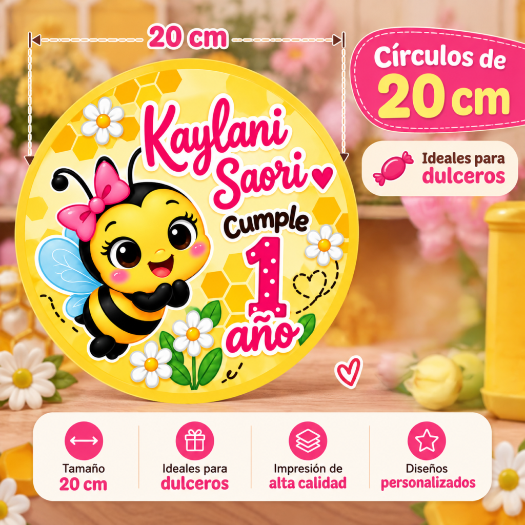 CRICULOS DE 20 CM (50 PIEZAS)