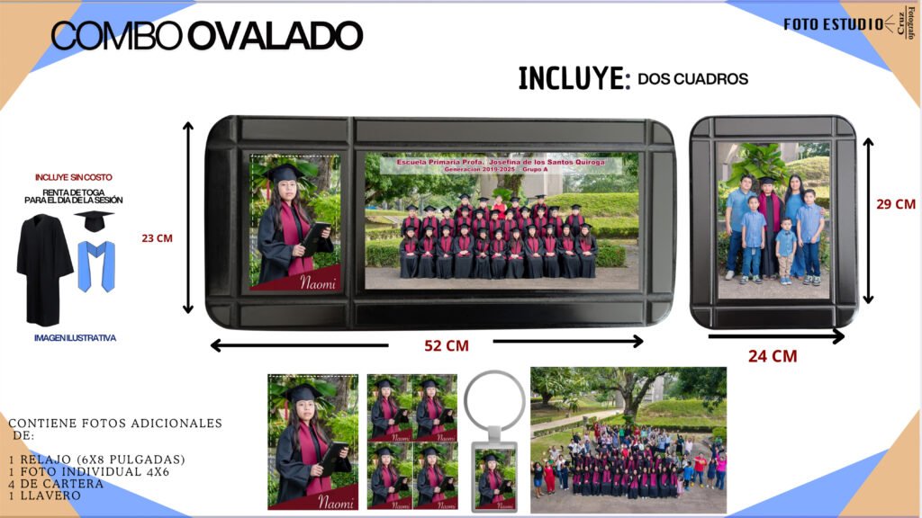 CUADRO COMBO OVALADO $1,100