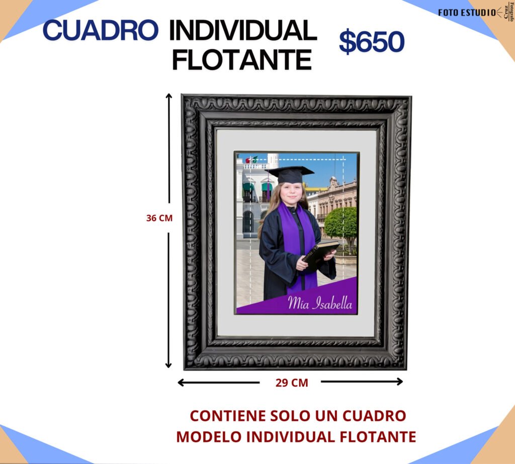 INDIVIDUAL FLOTANTE $650