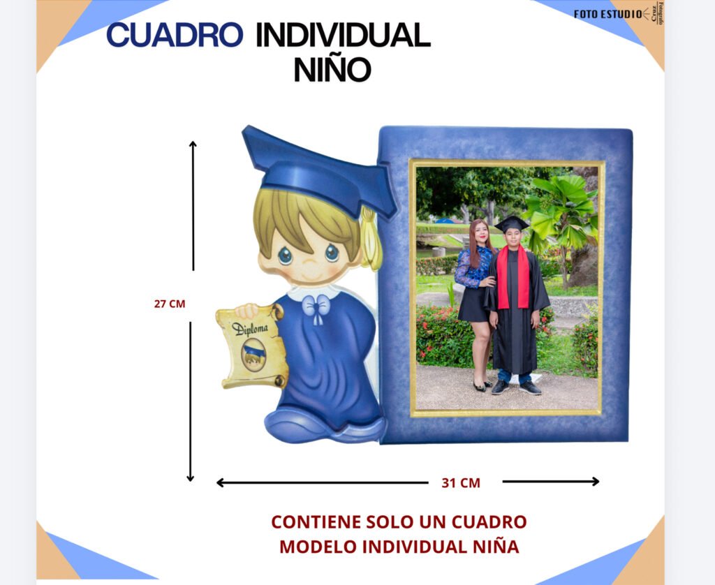 CUADRO INDIVIDUAL NIÑO $550