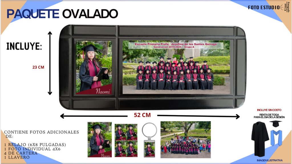 CUADRO OVALADO  $740